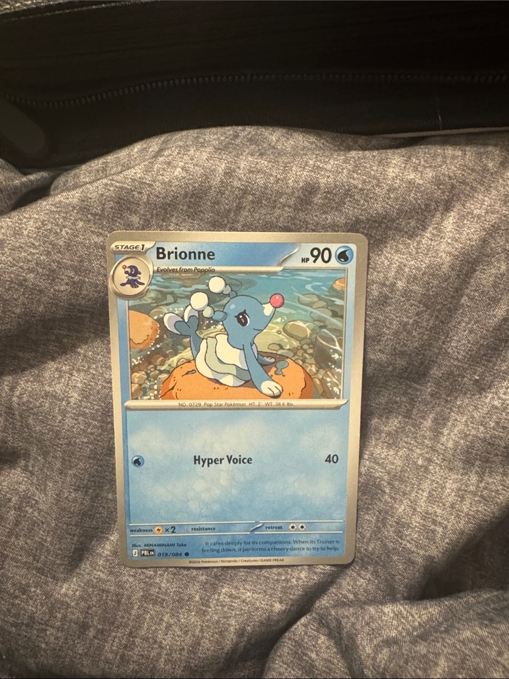 Brionne Pokemon Card